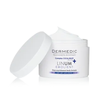 Dermedic Linum Emolient intenzivní výživný tělový krém 225 ml