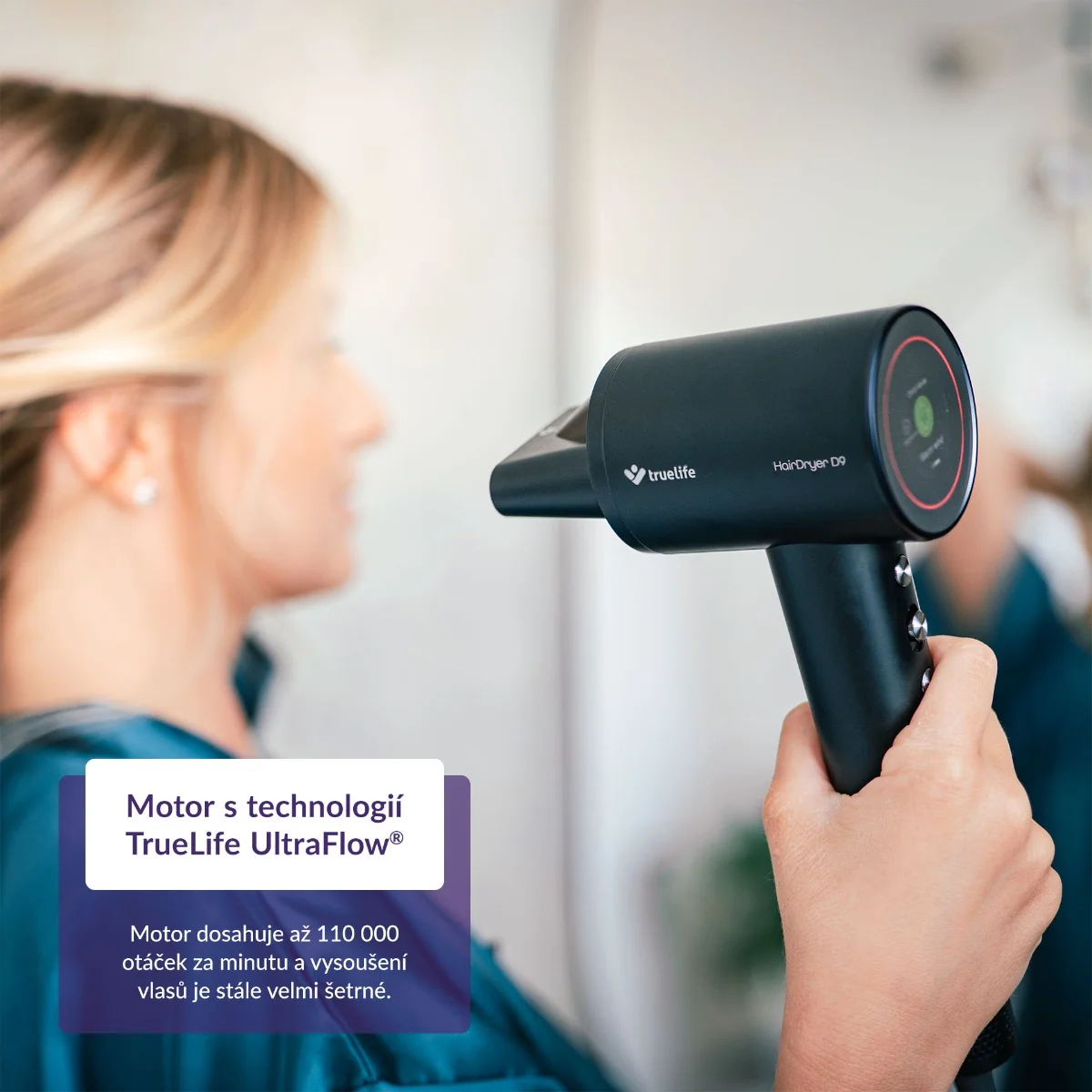 Truelife HairDryer D9 fén s ionizátorem