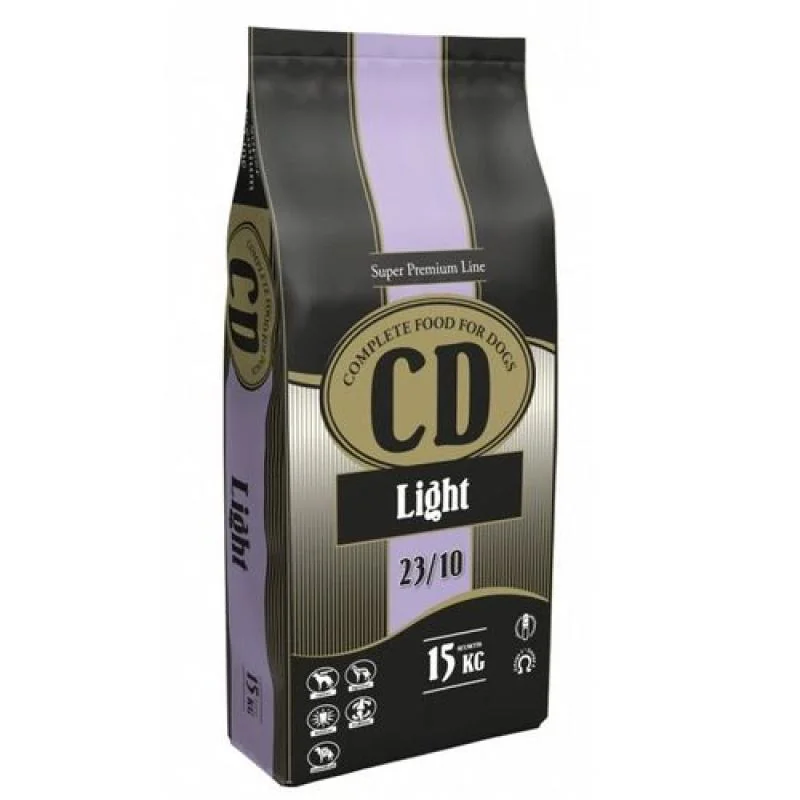 Delikan CD Light 23/10 15kg Kompletní superprémiové krmivo vhodné pro psy seniory ne