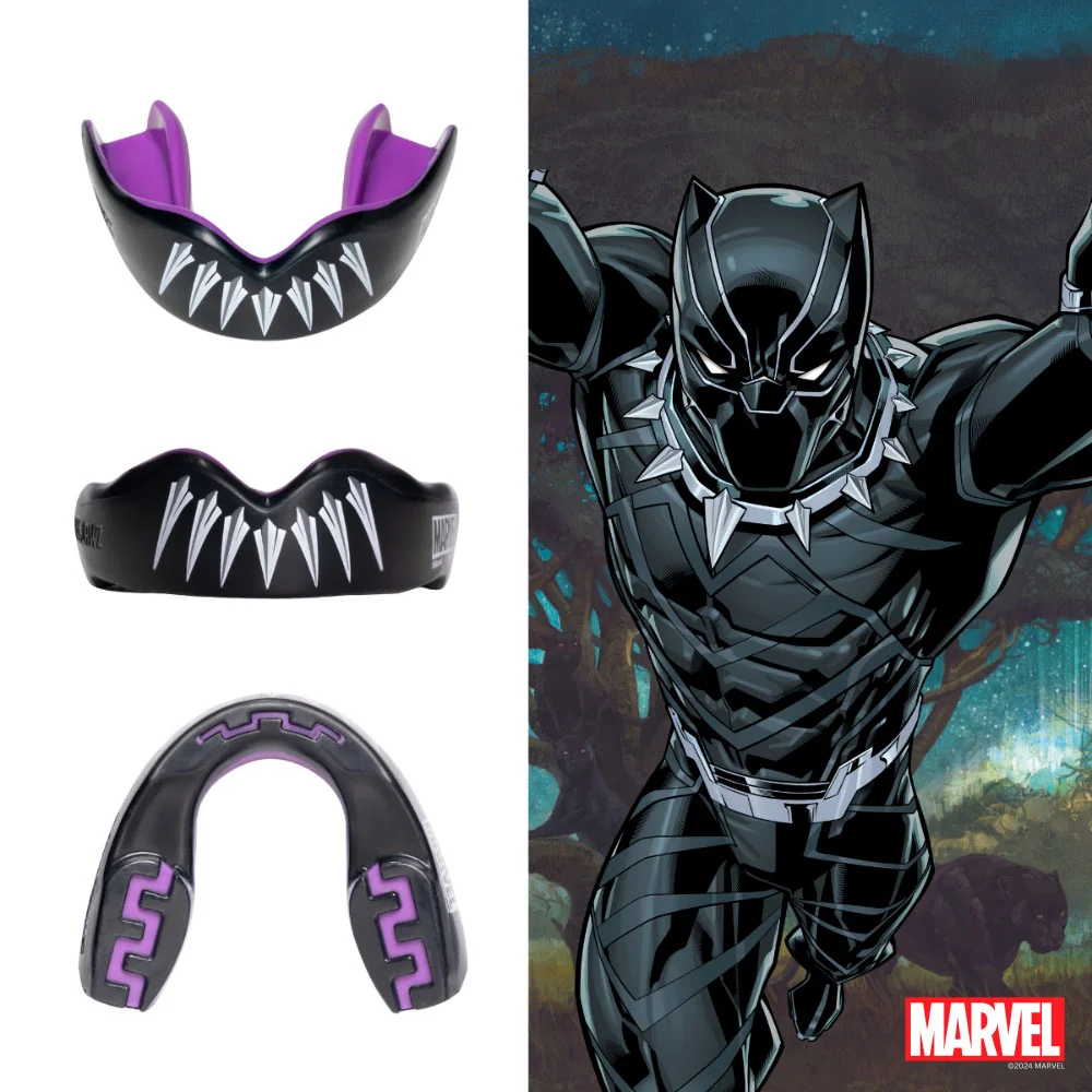 SAFEJAWZ Chránič zubů Black Panther, Velikost: Senior