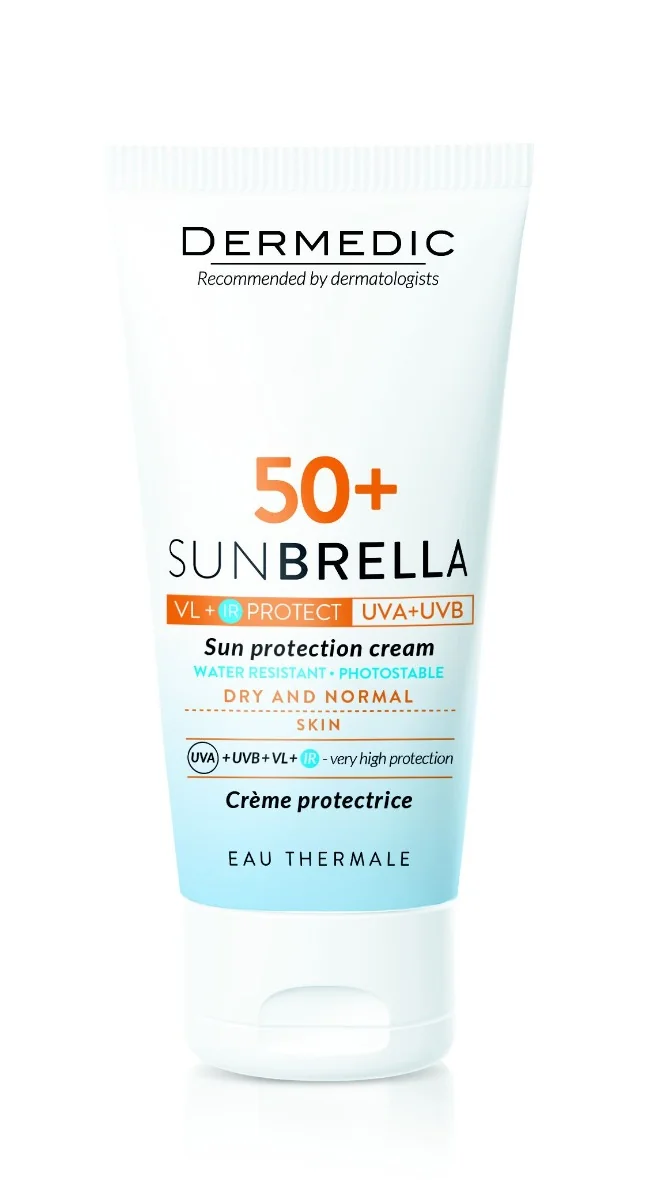 Dermedic Sunbrella Opalovací krém pro suchou a normální pleť SPF50+ 50 g