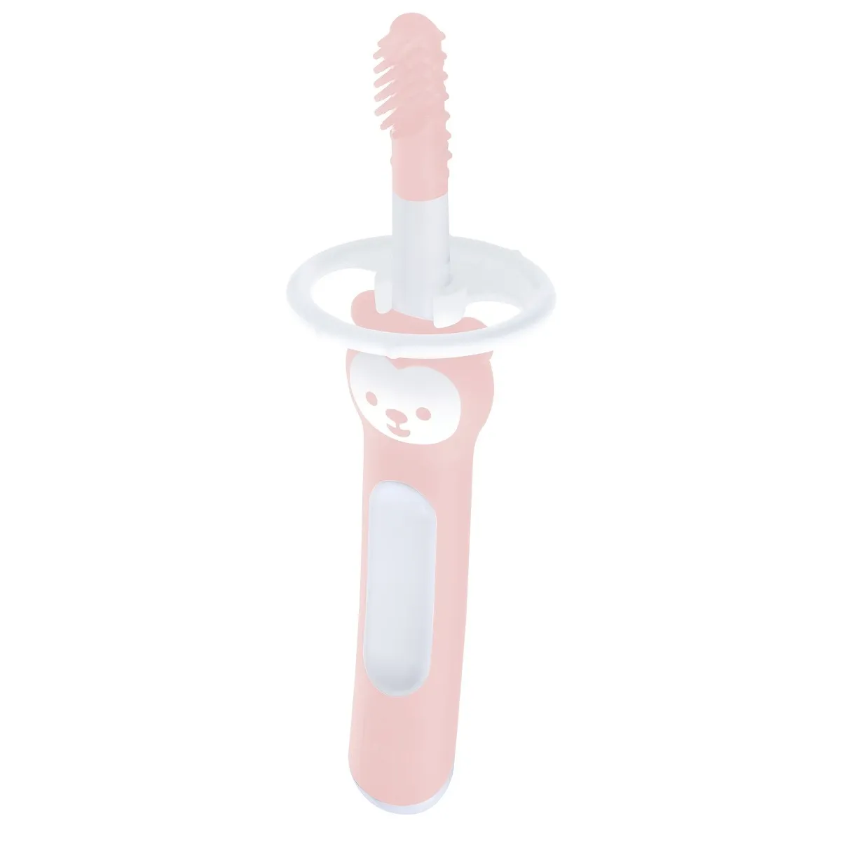 MAM Massaging Brush 3m+ zubní kartáček 1 ks růžový