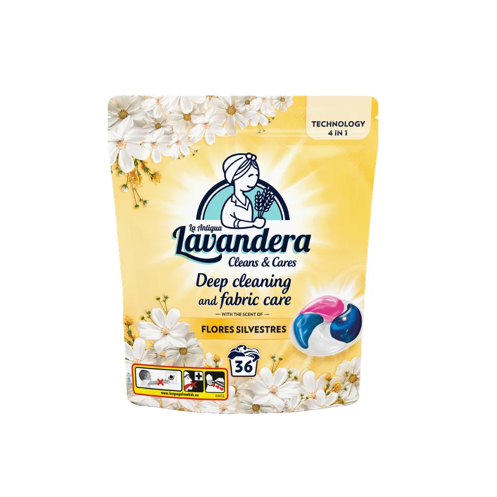 Lavandera prací kapsle Divoké květy 36 kapslí