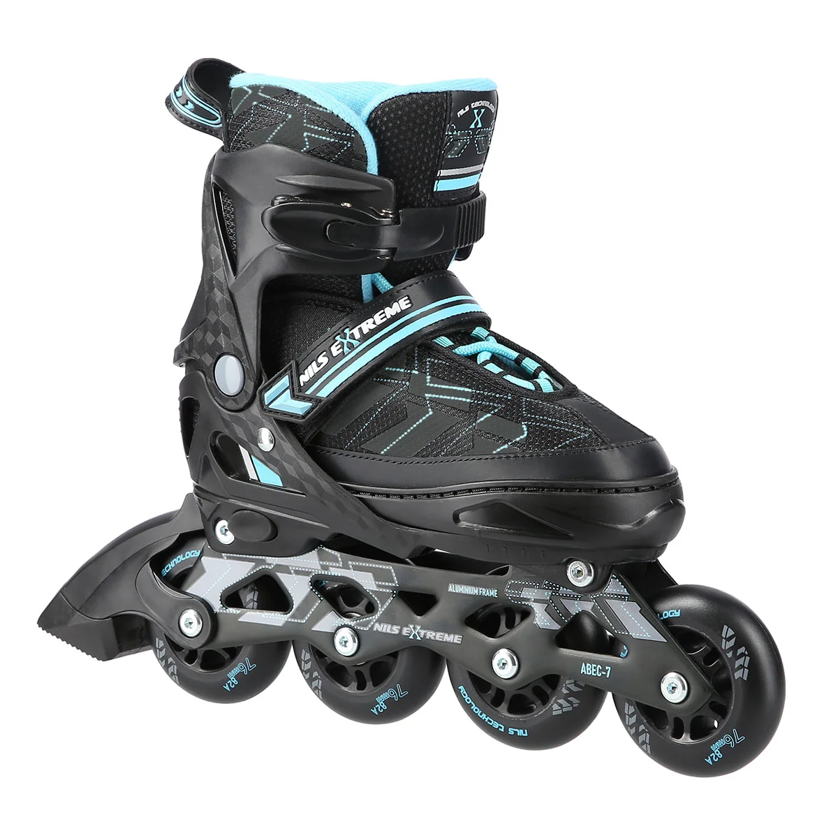 NILS EXTREME Kolečkové brusle NA11002 A, modré Velikost: M(35-38)