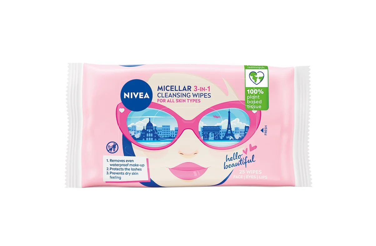 Nivea Čistící micelární ubrousky 25 ks
