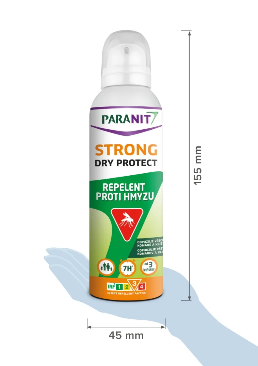 Paranit Strong Dry Protect repelent proti hmyzu 125 ml