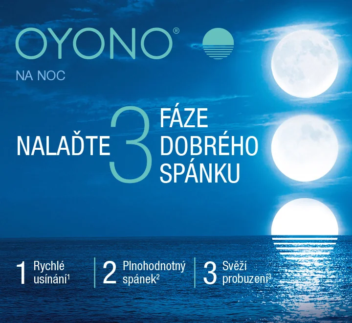 Oyono na noc. Nalaďte 3 fáze dobrého spánku. Oyono na noc. Nalaďte 3 fáze dobrého spánku.