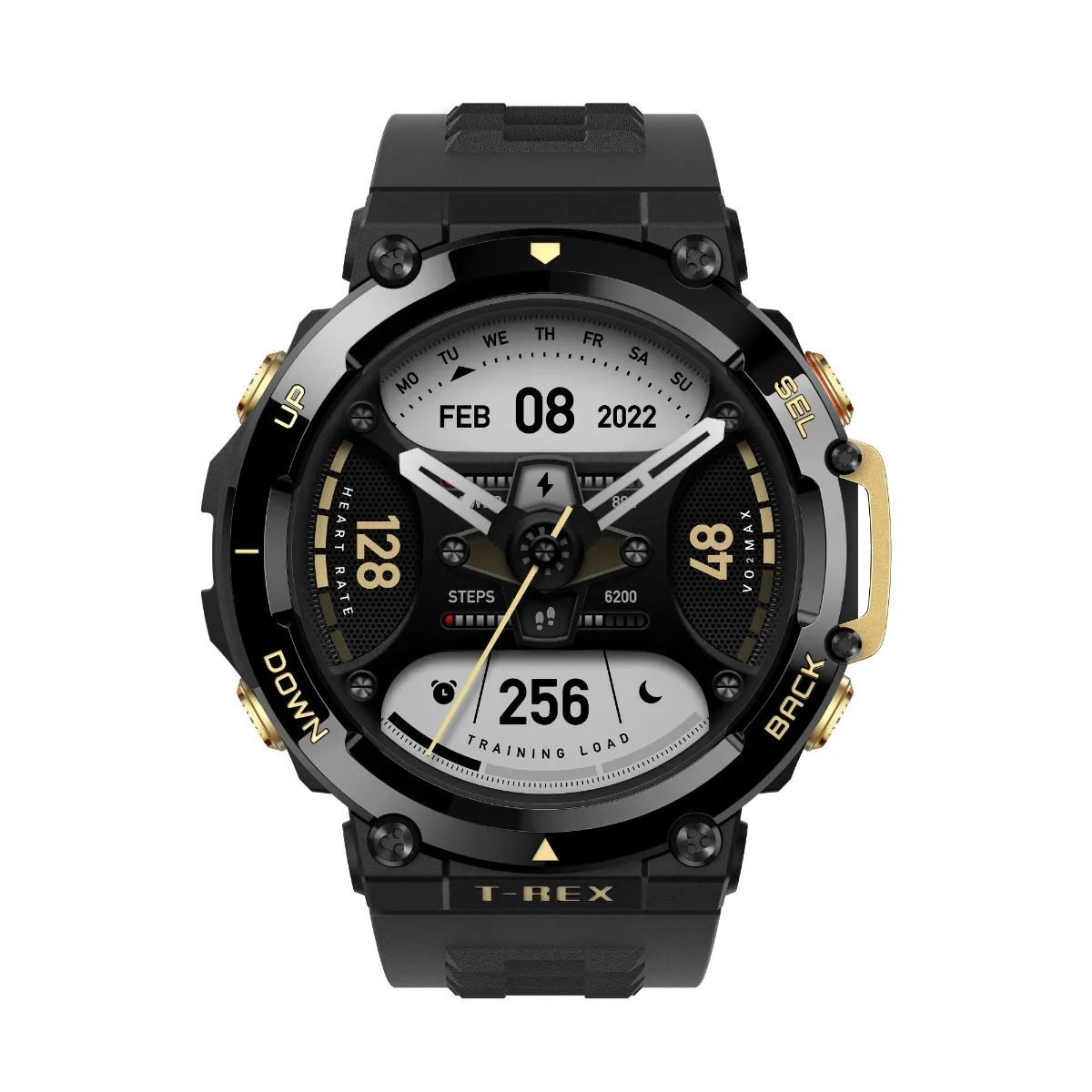 Amazfit T-Rex 2 Astro Black & Gold chytré hodinky