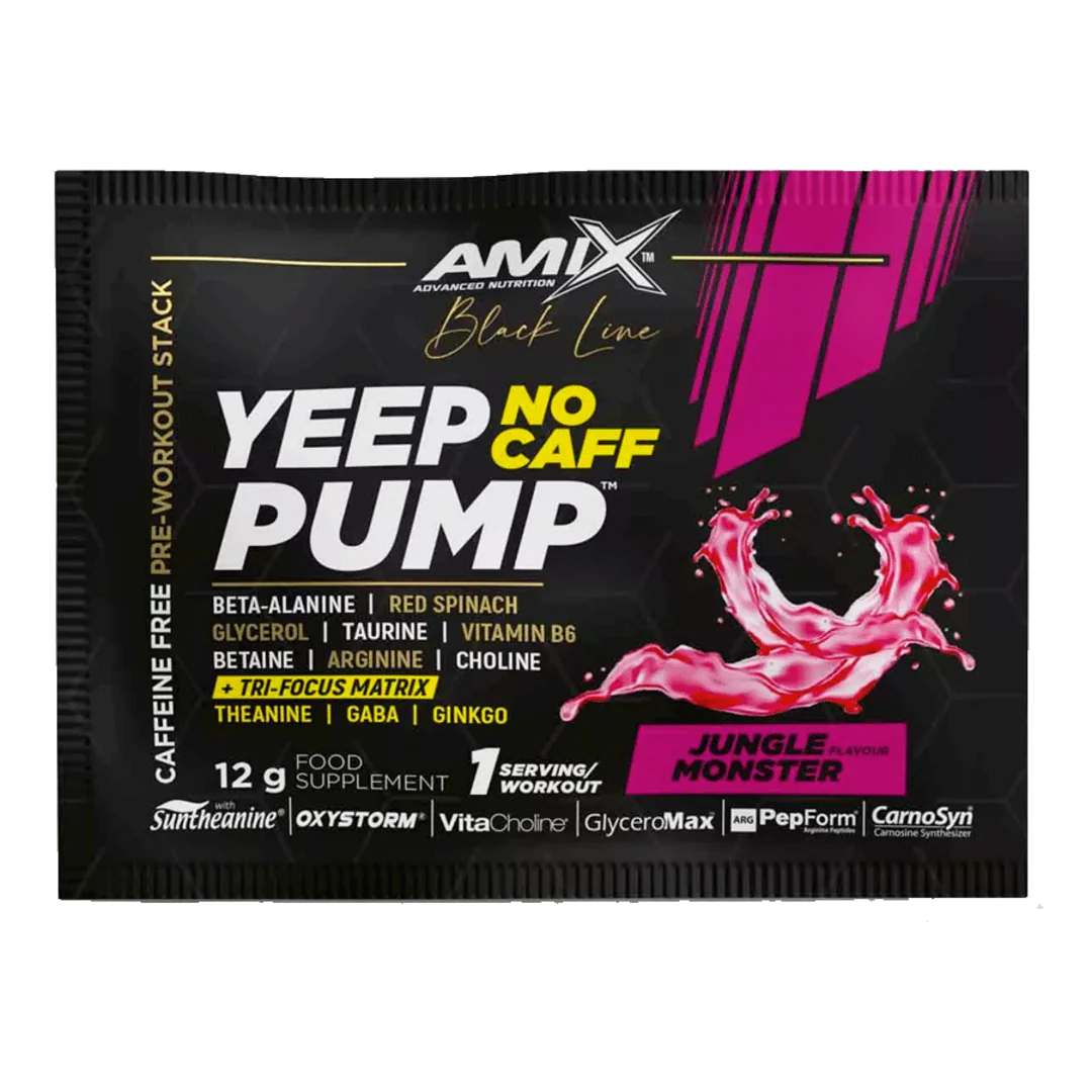 Amix Nutrition Black Line Yeep Pump No caff 360g - pear strike