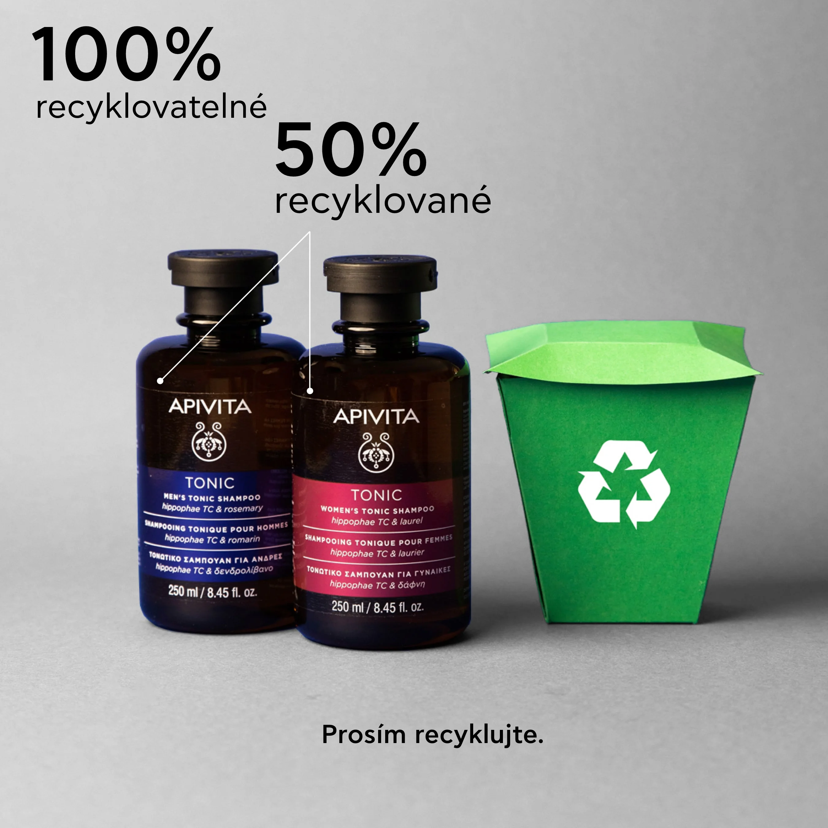 APIVITA Tonic Women tonizující šampon pro ženy 250 ml