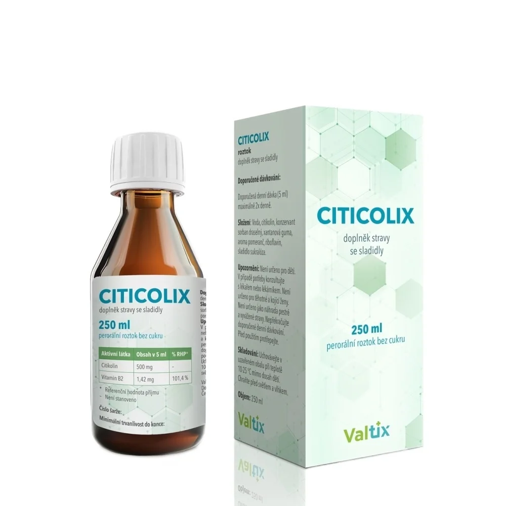 Citicolix roztok 250 ml