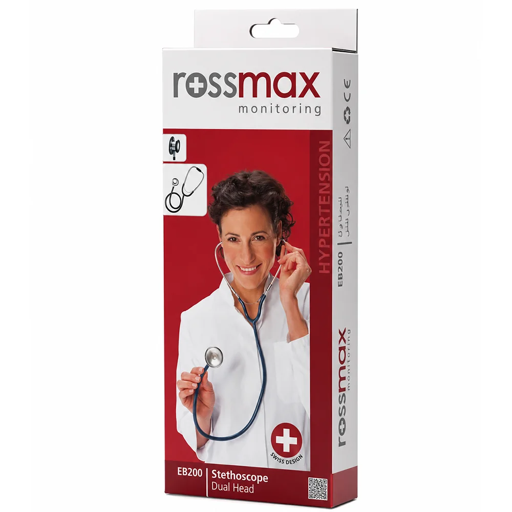 Rossmax Stetoskop EB200 dvoustranný černý