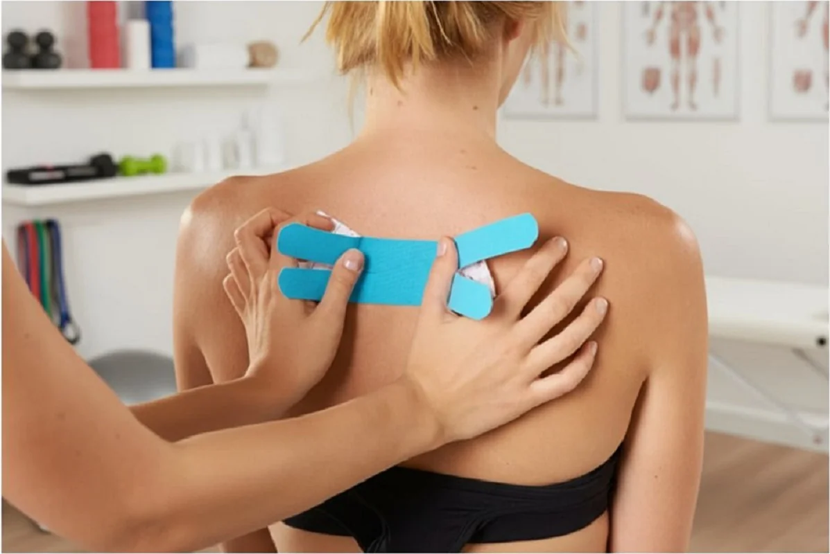 TEMTEX Kinesio tape Tourmaline, fialová tejpovací páska 5cm x 5m