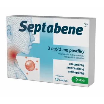 Septabene 3 mg/1 mg 16 pastilek