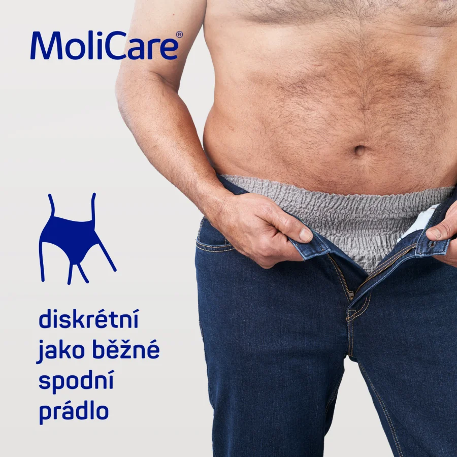 MoliCare Men Pants 7 kapek vel. L inkontinenční kalhotky 7 ks