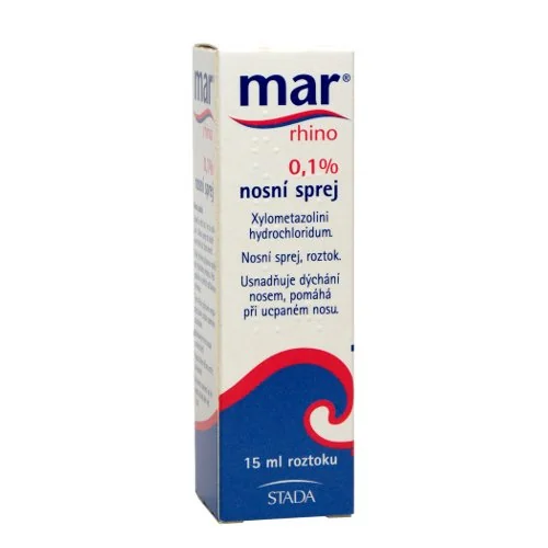 Mar rhino 0.1% nosní sprej 15 ml