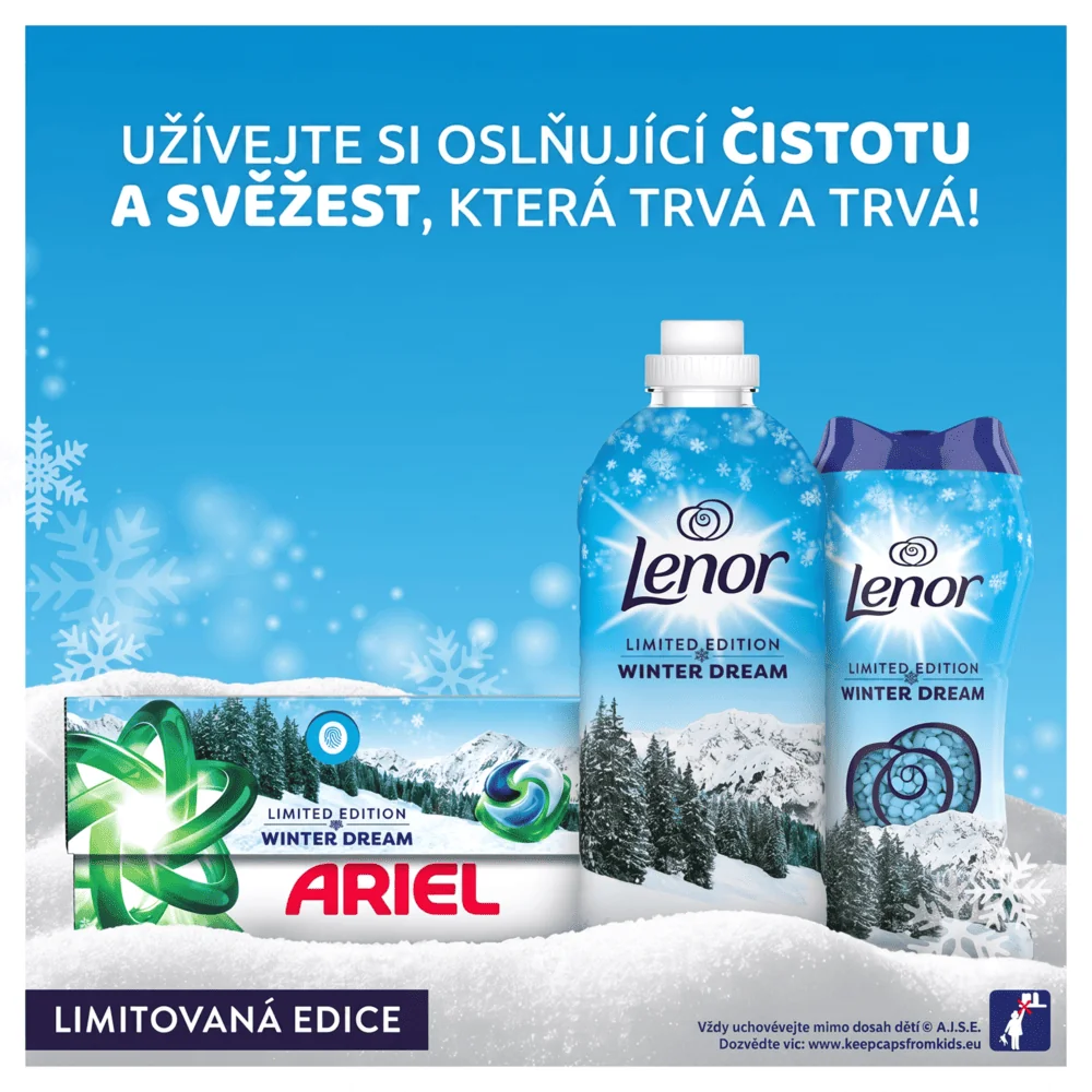 Ariel Allin1 Pods Winter Dream kapsle na praní 30 ks