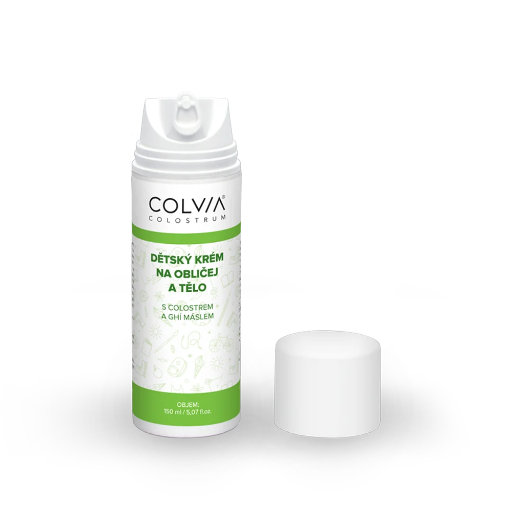 COLVIA Dětský krém na obličej a tělo s colostrem a ghí máslem 150 ml