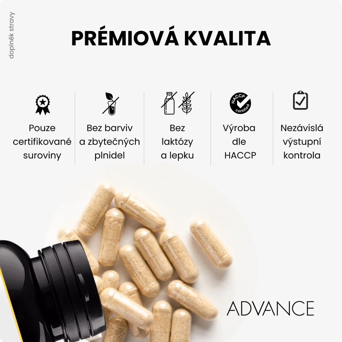 ADVANCE Maca extrakt 10:1 90 kapslí