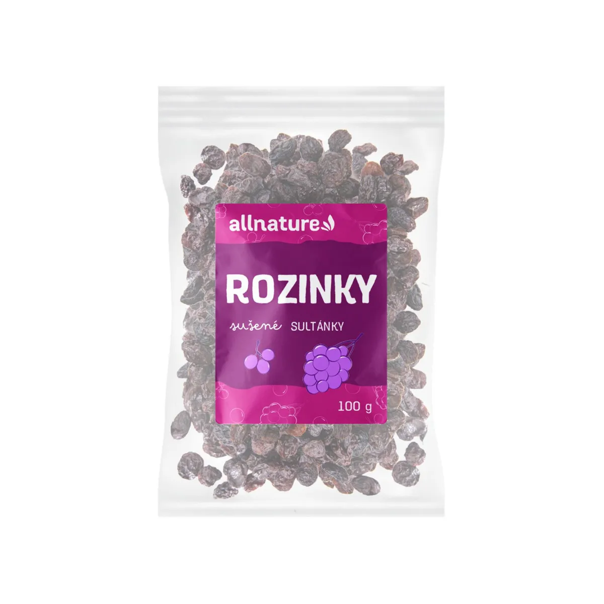 Allnature Rozinky sultánky 100 g