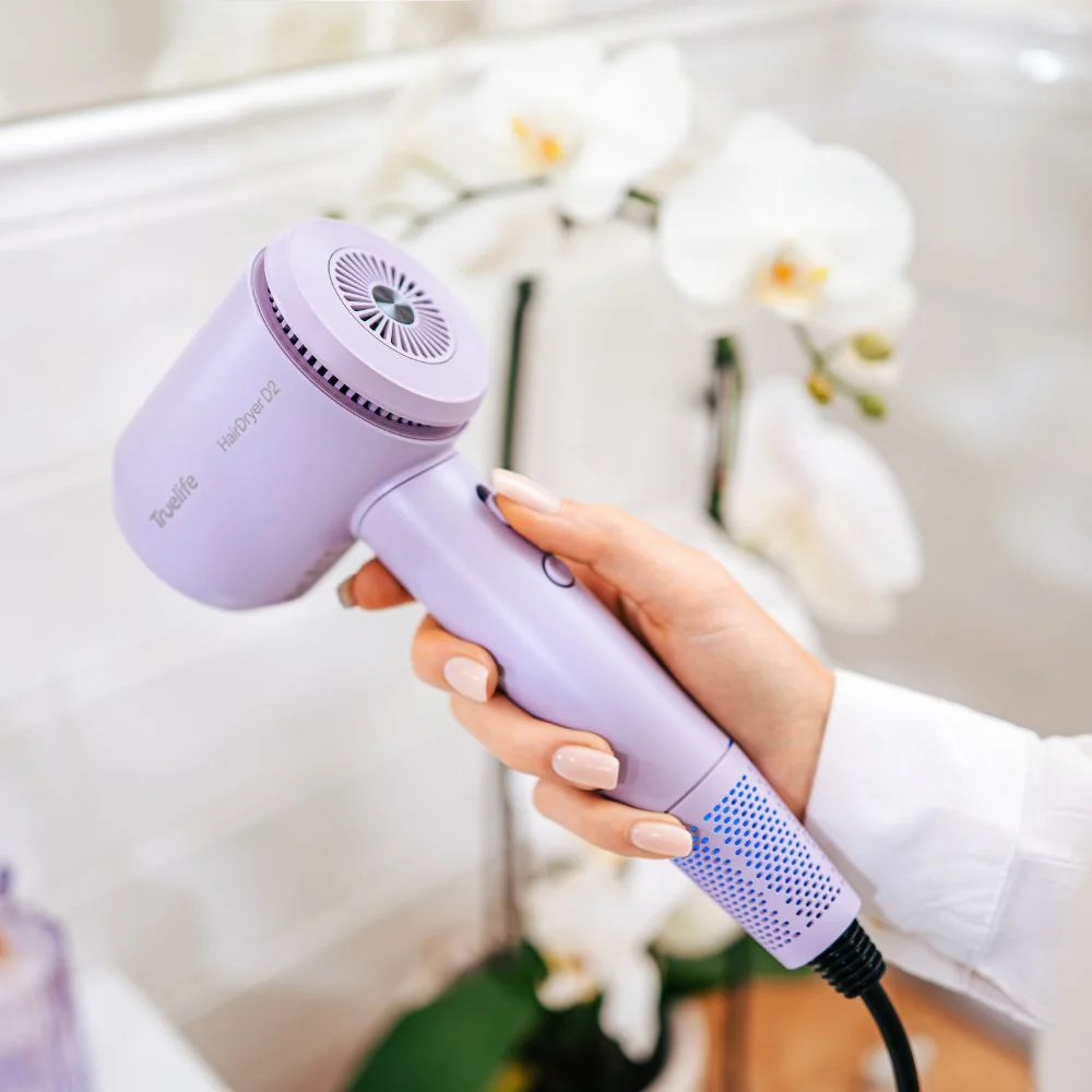 Truelife HairDryer D2 fén na vlasy fialový