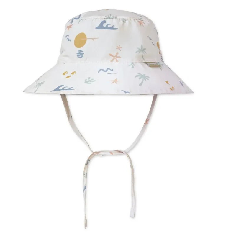Saro Baby oboustranný klobouček s UV ochranou (18-36m) Good Vibes