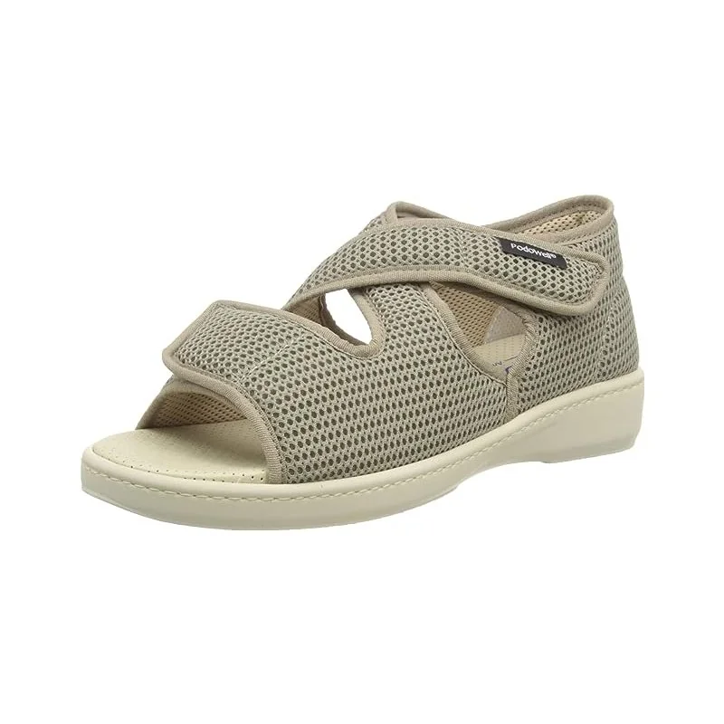 PodoWell Zdravotní unisex sandálek Andalou, béžová, velikost: 42