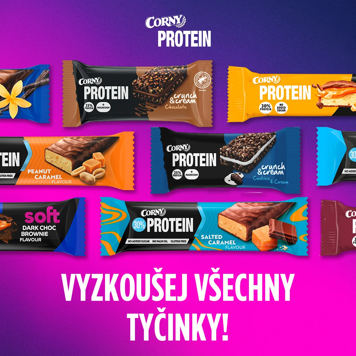 Corny Protein Crunch & Cream cookies 35 g