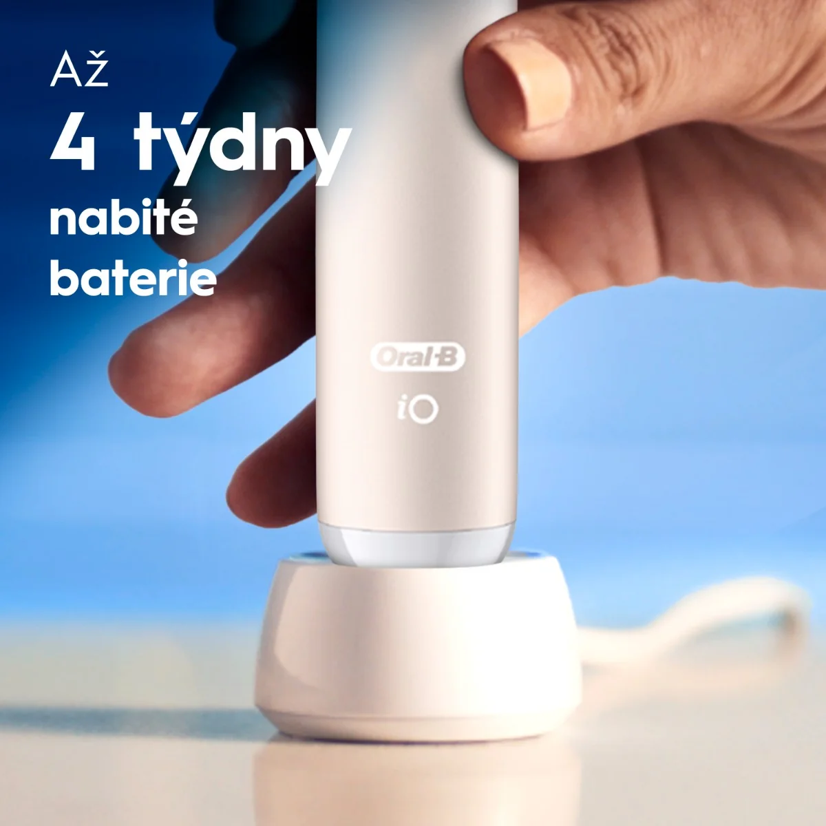 Oral-B iO 2 elektrický zubní kartáček světle růžový