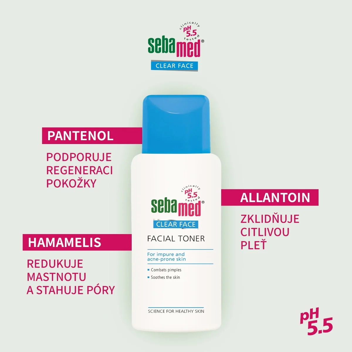 Sebamed Clear Face Čisticí pleťová voda 150 ml