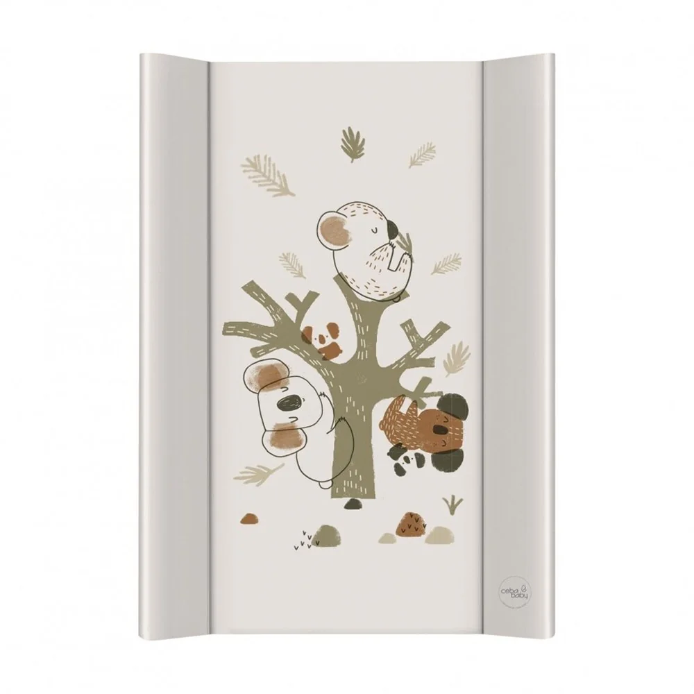 Ceba Podložka přebalovací 2-hranná s pevnou deskou (50x70) Basic Koala