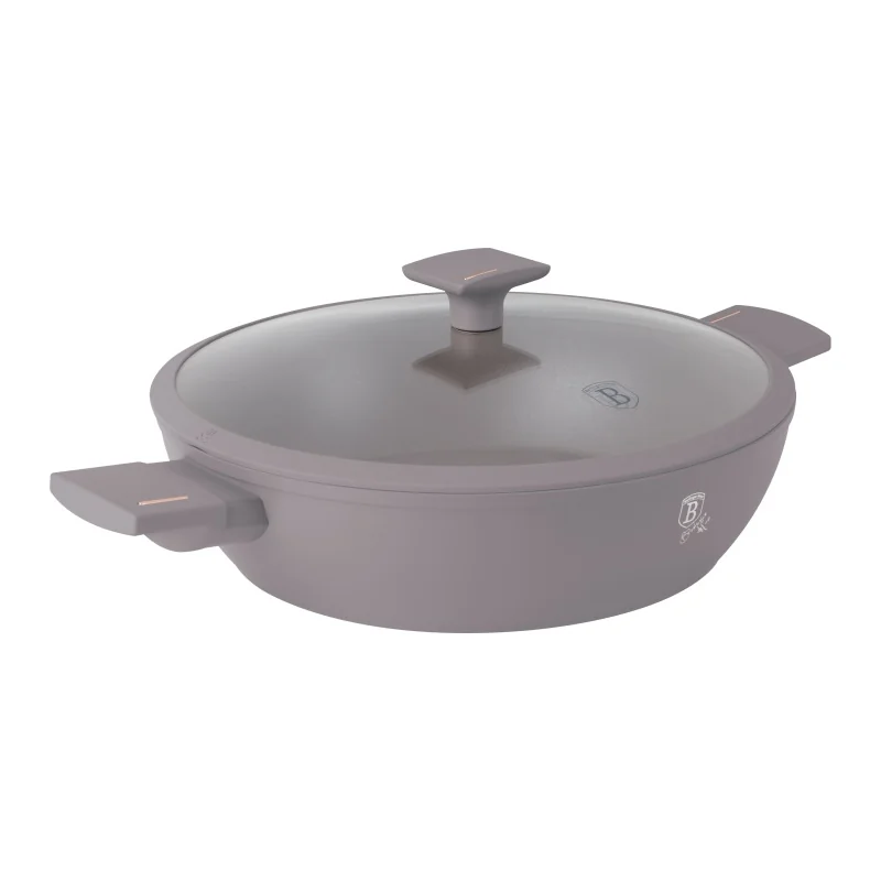 Berlingerhaus Pánev s titanovým povrchem a poklicí 32 cm Taupe Collection