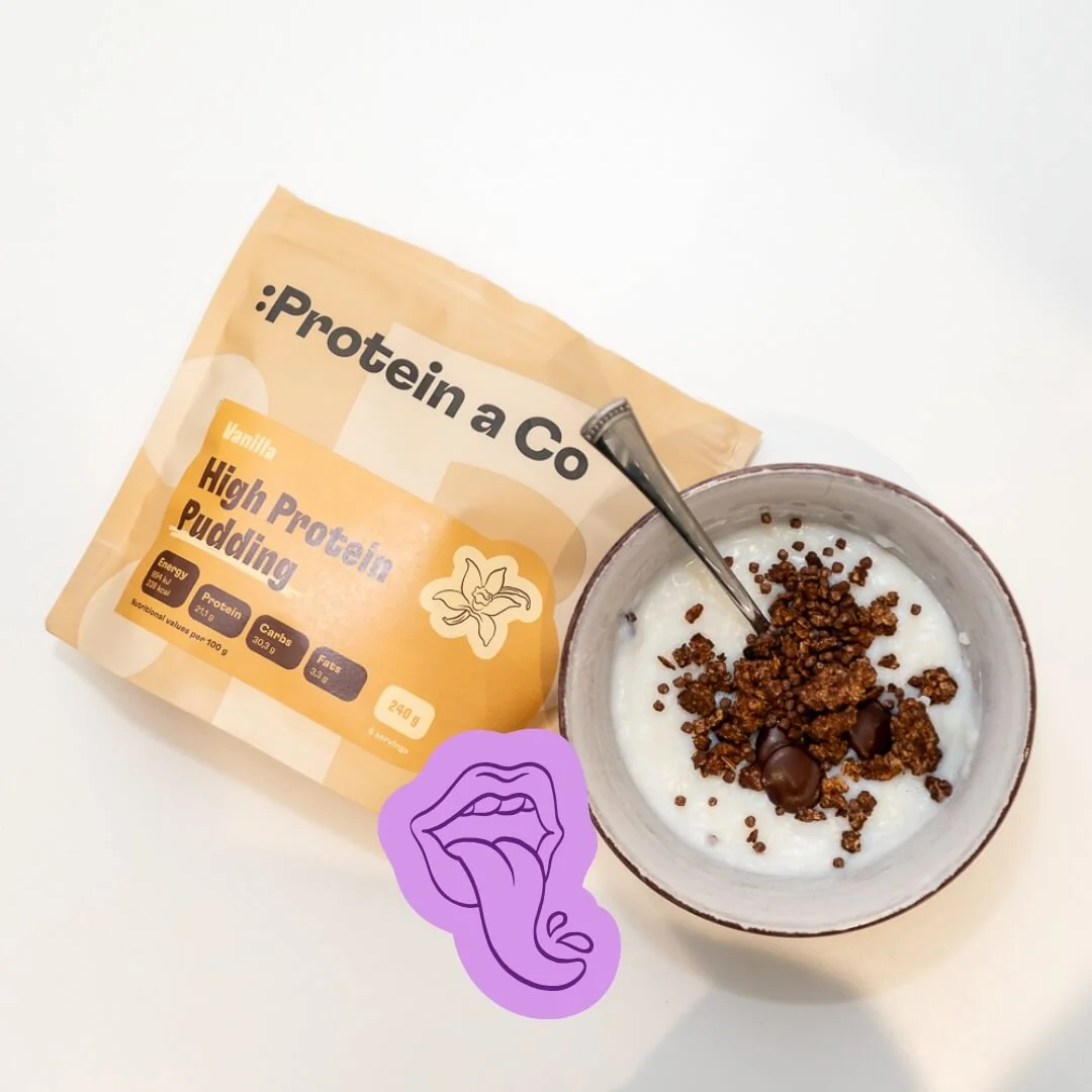 Protein a Co Proteinový puding High protein 600 g Chocolate