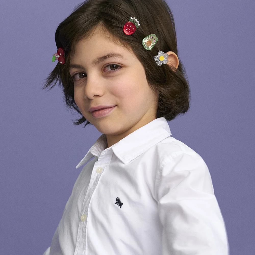 Invisibobble Clipstar Kids Frutti Fun skřipeček do vlasů 4 ks