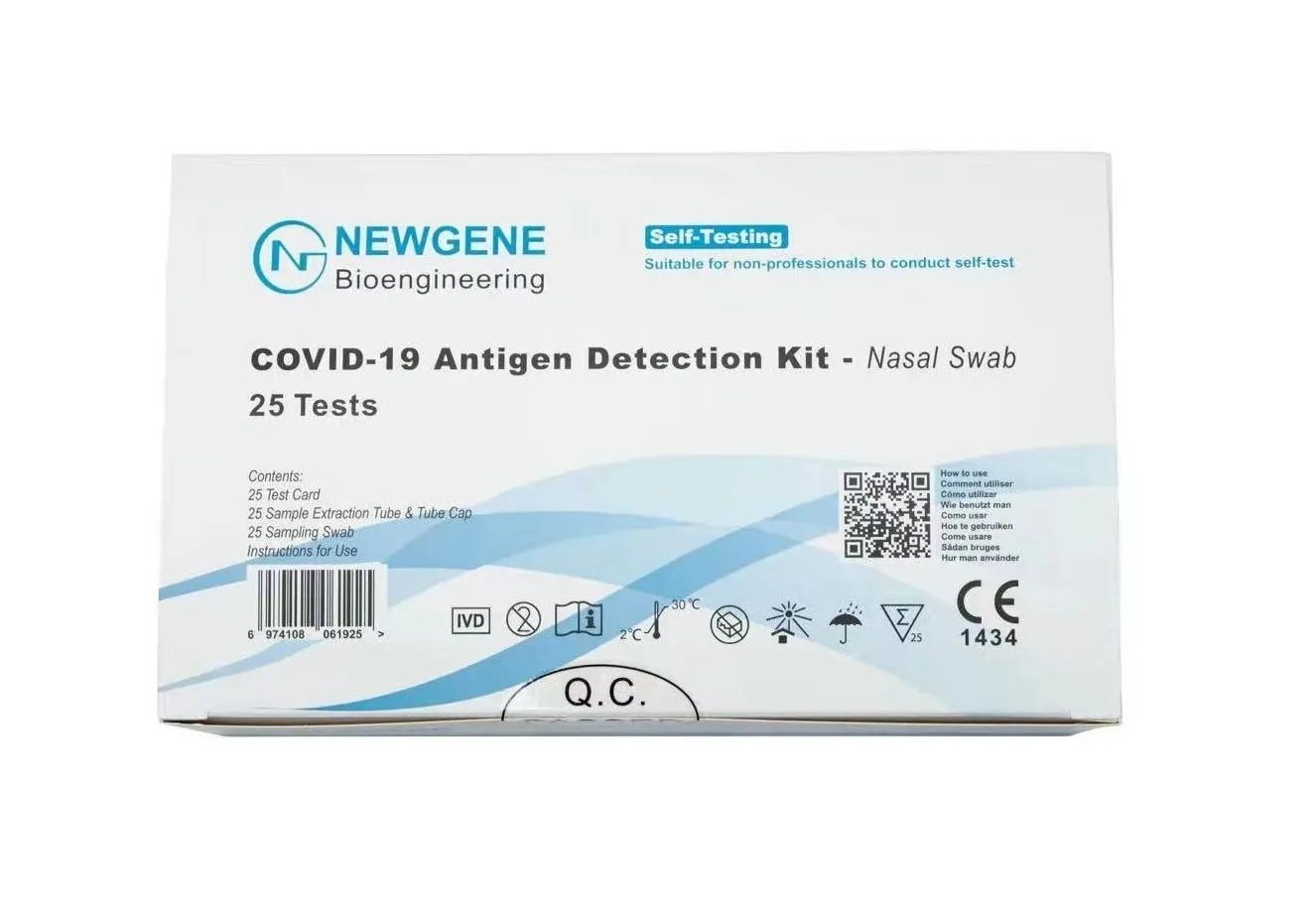 NEWGENE COVID-19 Antigen Detection Kit 25 ks