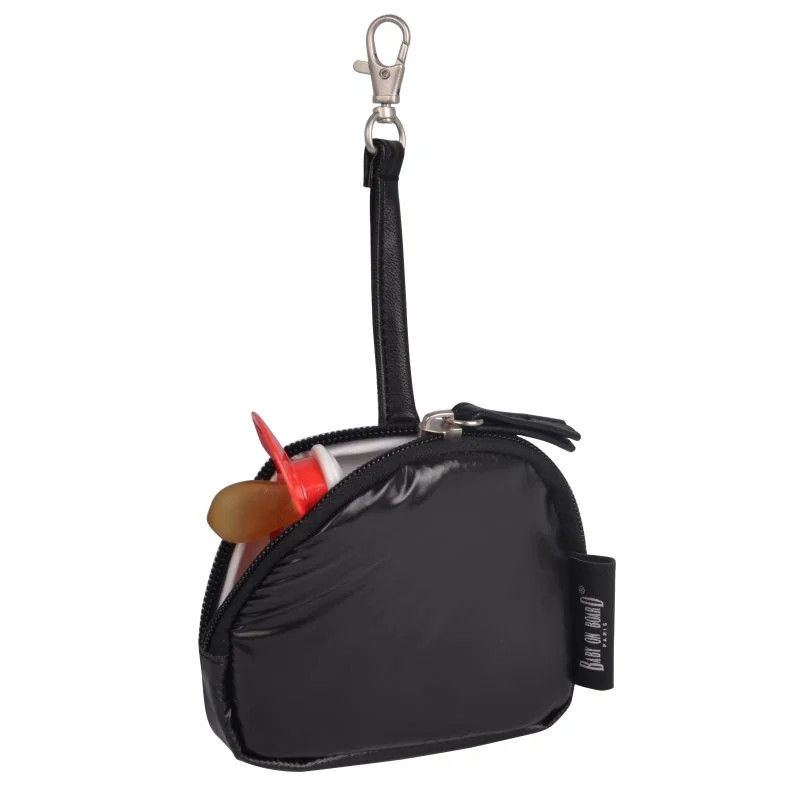 BABY ON BOARD přebalovací taška Doudoune Classy Black