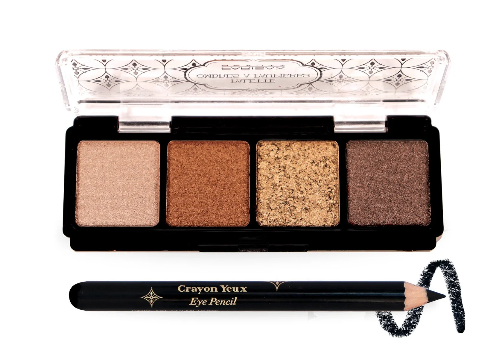 ParisAx Vánoční make-up cracker dárková kosmetická sada 2 ks