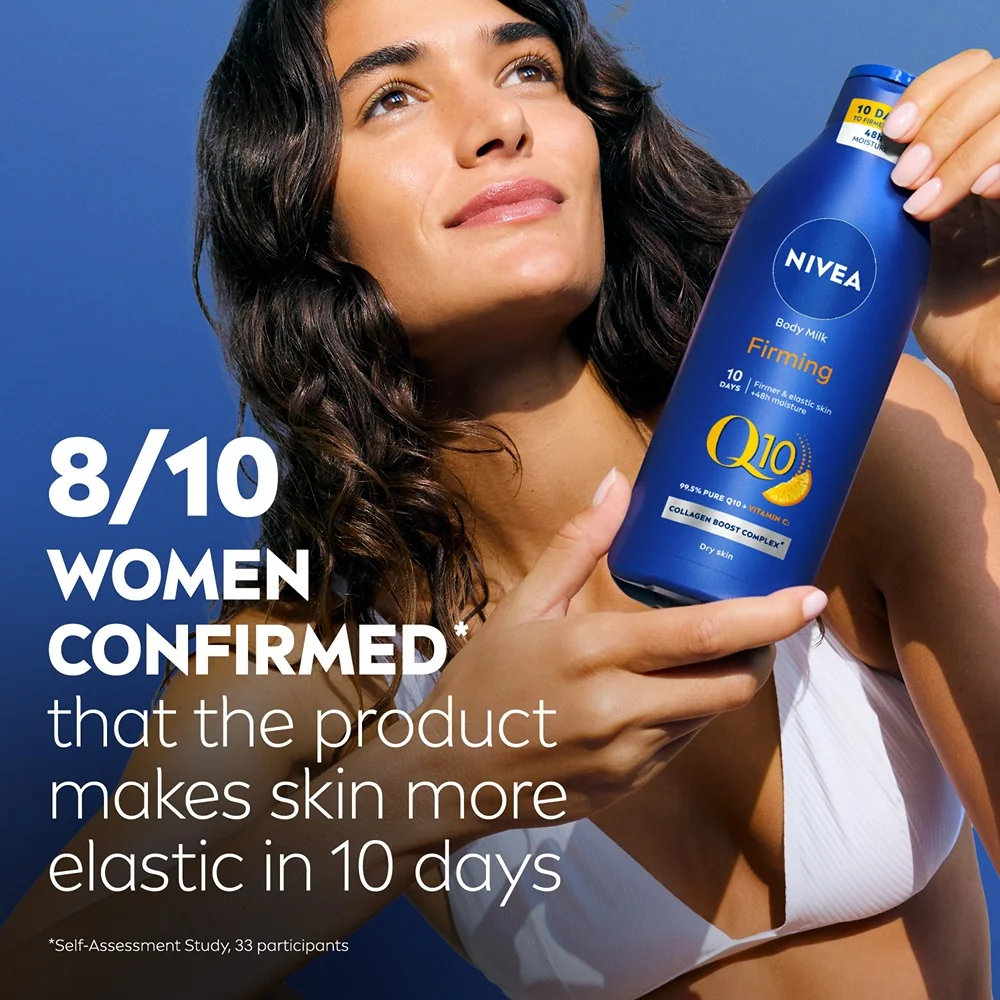 Nivea Q10 Výživné zpevňující tělové mléko 400 ml