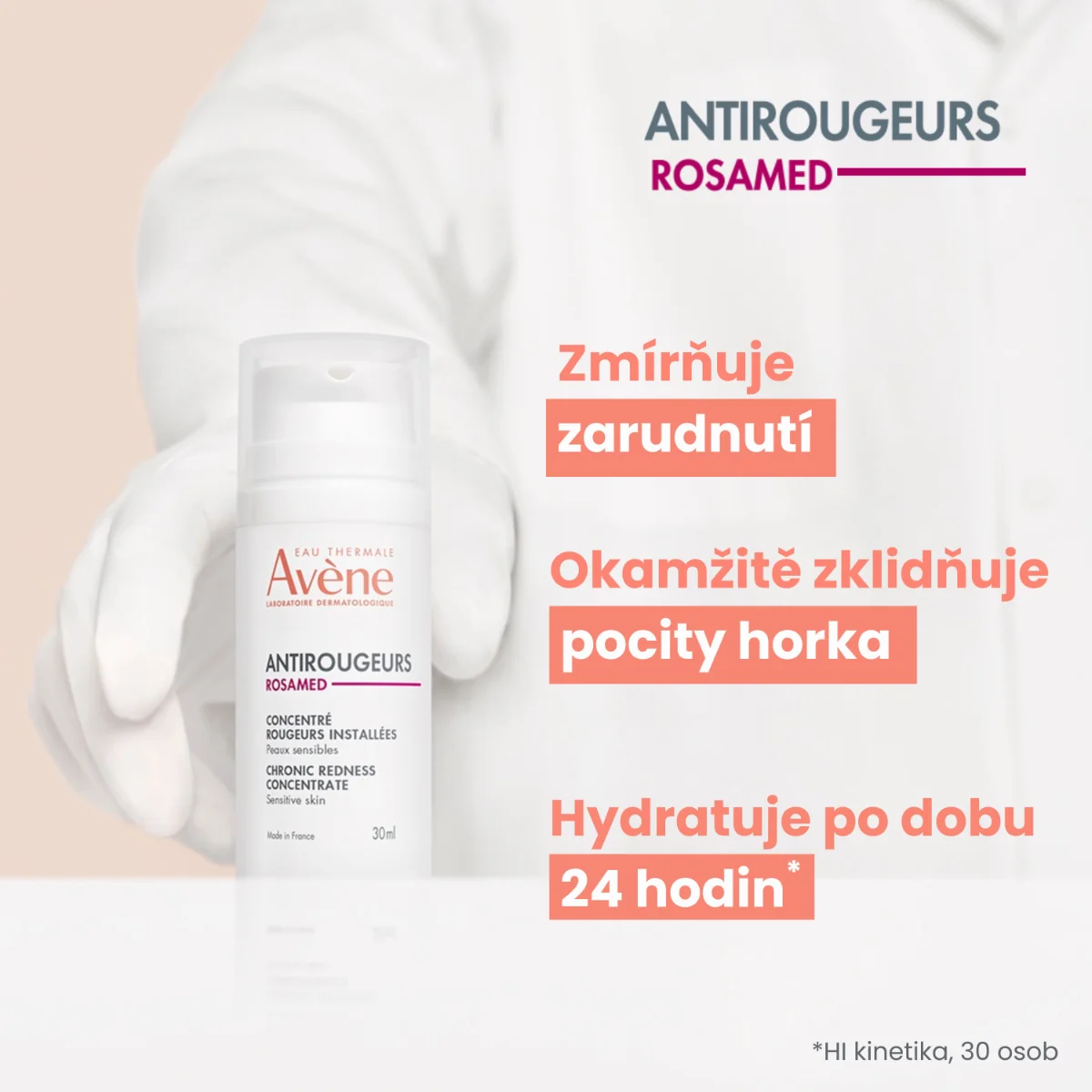 Avène Antirougeurs Rosamed koncentrát 30 ml