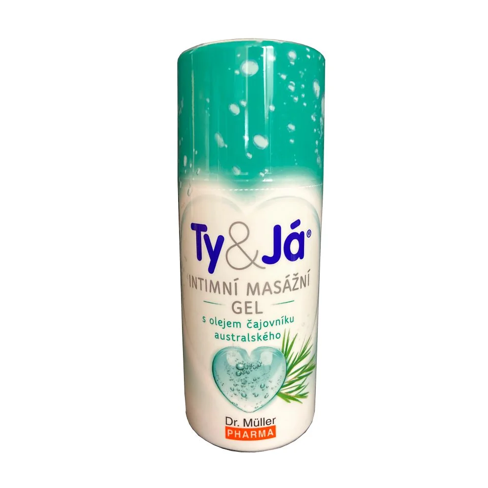 Dr. Müller Ty&Já Intimní masážní gel s olejem čajovníku australského 100 ml