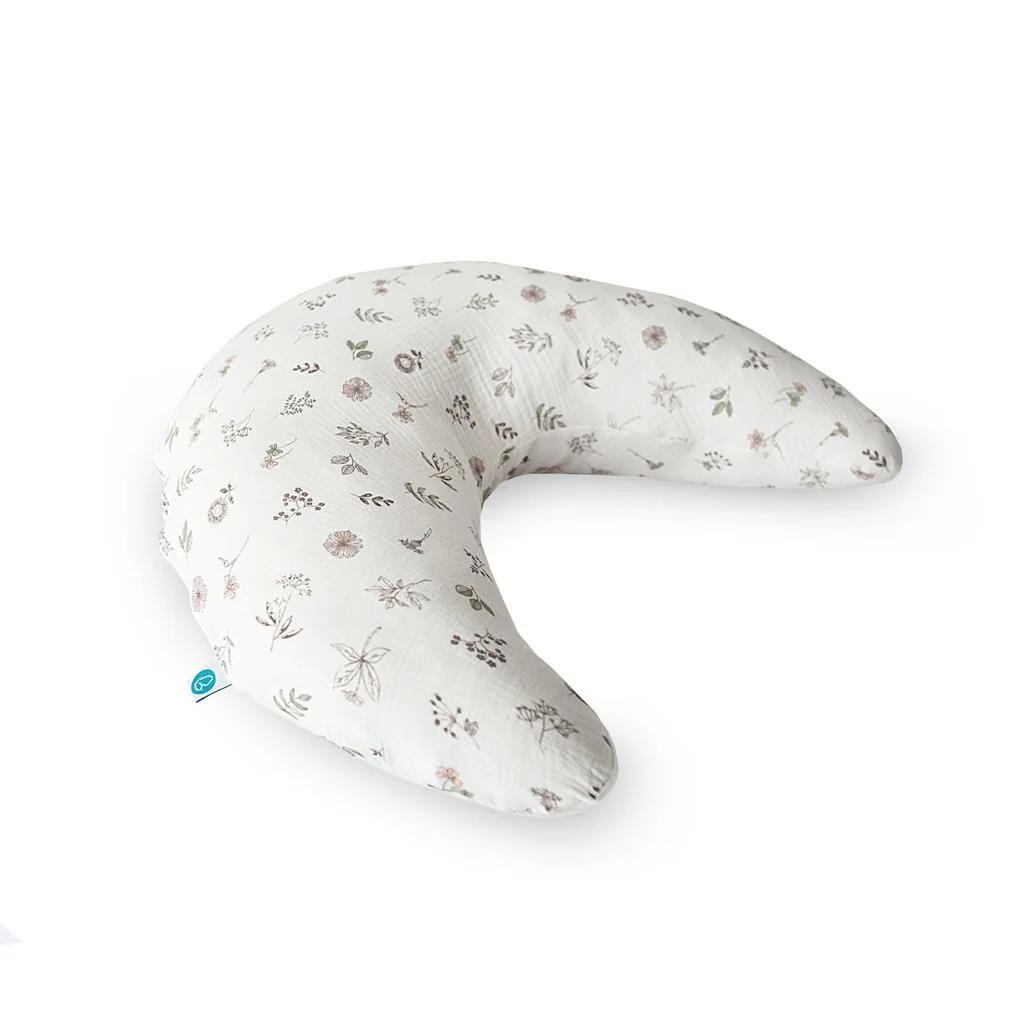 Ceba BABY Polštář kojicí HUGGY (150x60x37) Basic Mušelín Small Twigs 