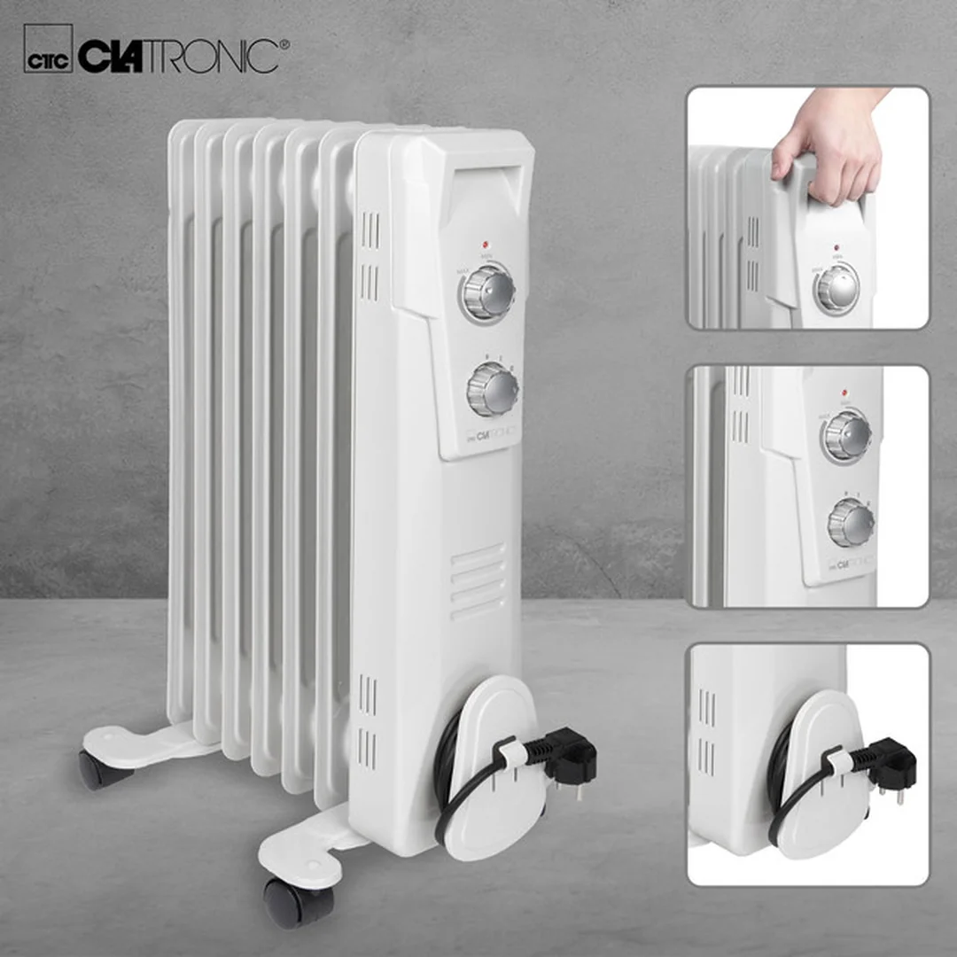 CLATRONIC RA 3735 olejový radiátor 7 žeb 