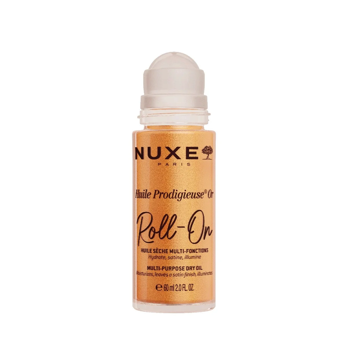 Nuxe Huile Prodigieuse Roll-On Multifunkční třpytivý suchý olej 60 ml