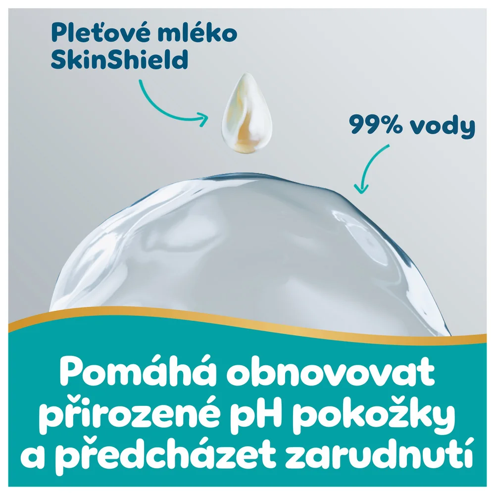 Pampers Aqua Soft Touch dětské čisticí ubrousky 60 ks