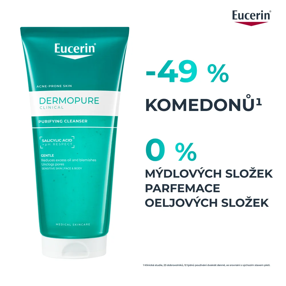 Eucerin DermoPure Clinical Čisticí gel 200 ml