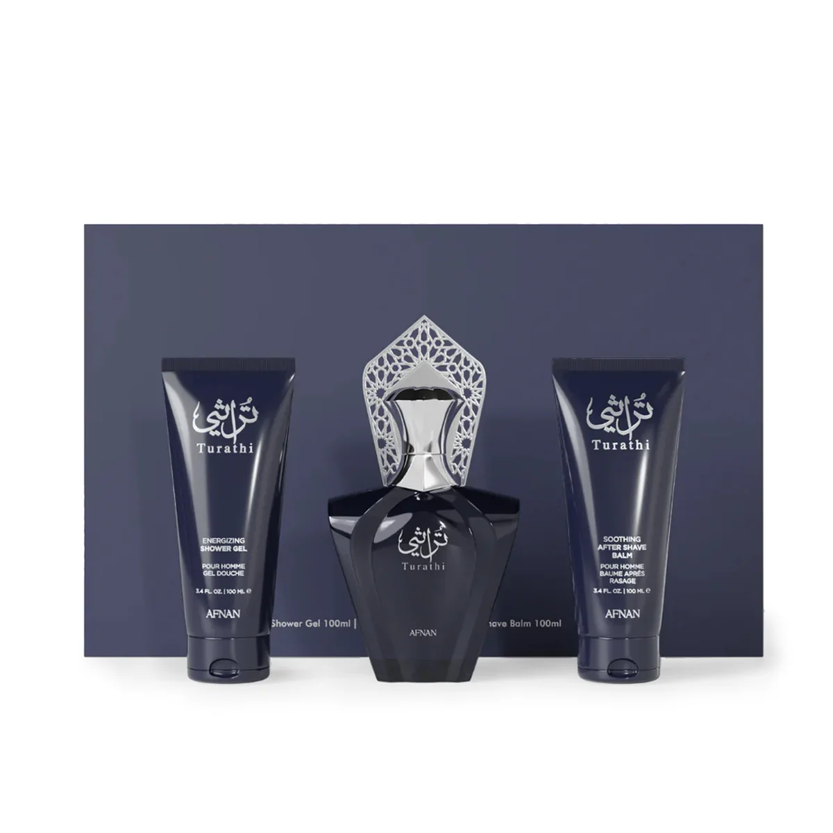 Afnan Turathi Homme Blue EDP 90 ml + ASB 100 ml + SG 100 ml M 