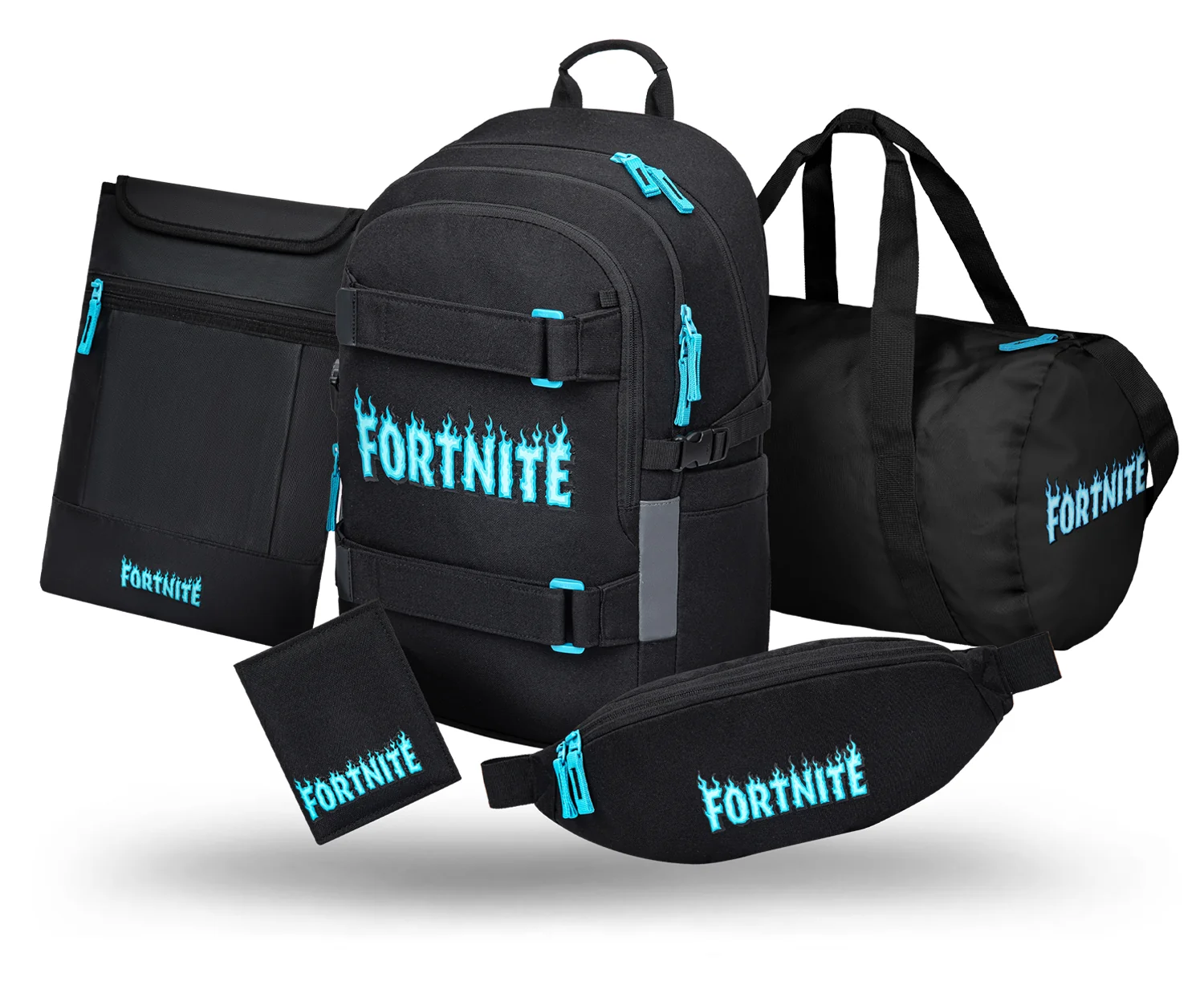 Baagl Školní set Skate Fortnite Blue II
