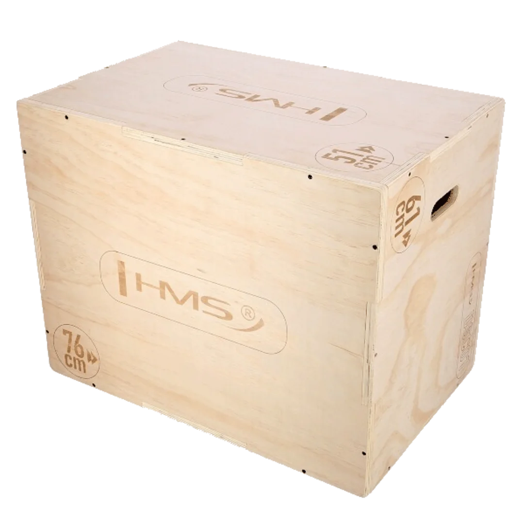HMS PLYO BOX DSC01 - hnědý