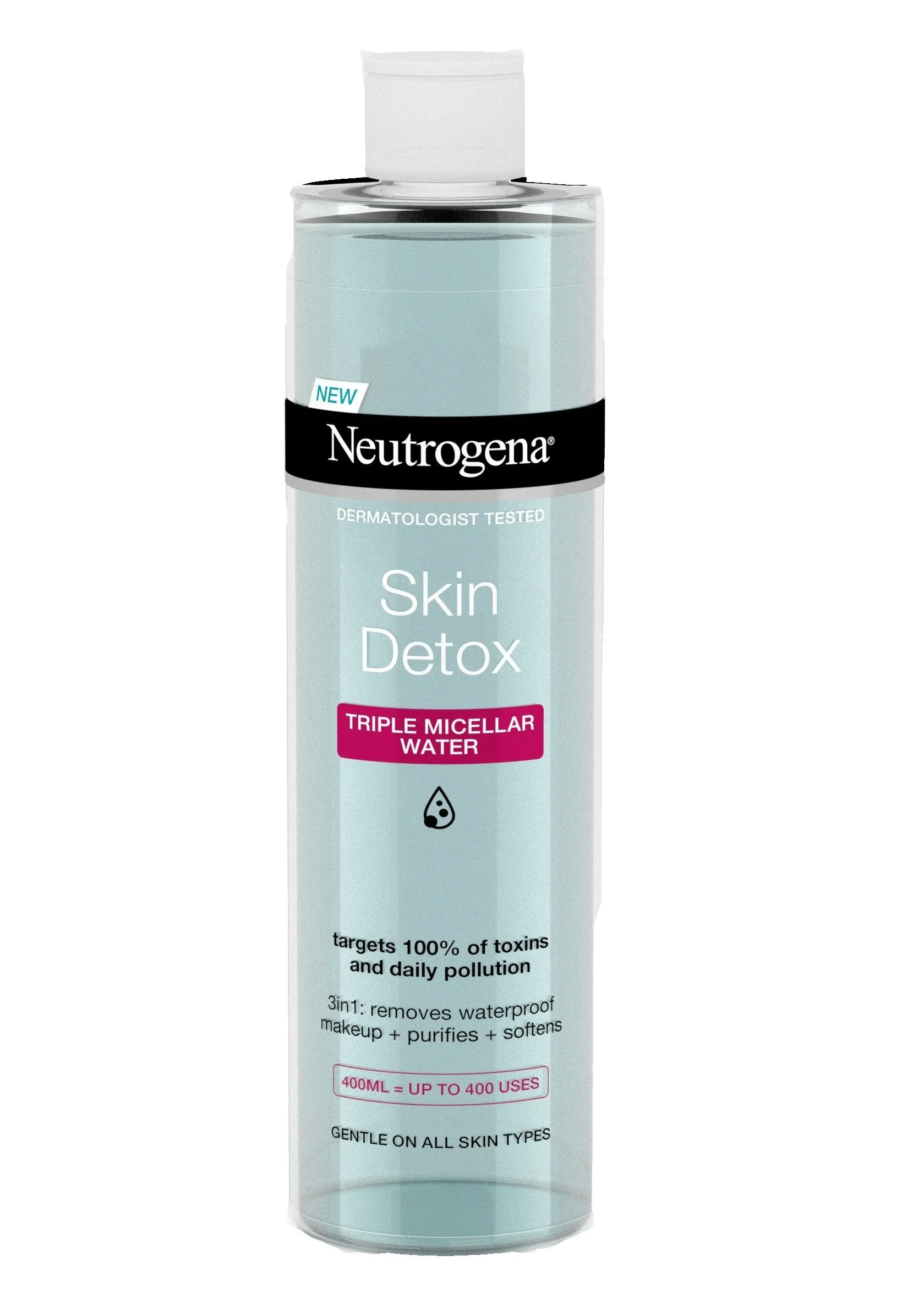 Neutrogena Skin Detox Micelární voda 3v1 400 ml