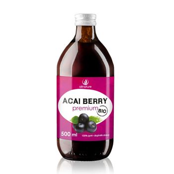 Allnature Acai Berry BIO pyré 500 ml